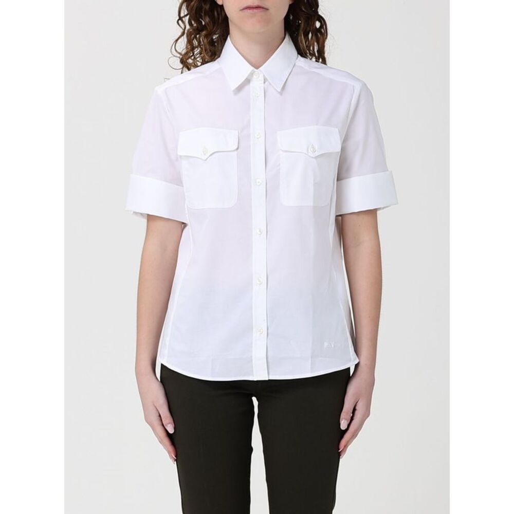 Fay Women Stretch Cotton Casual Shirt Fay